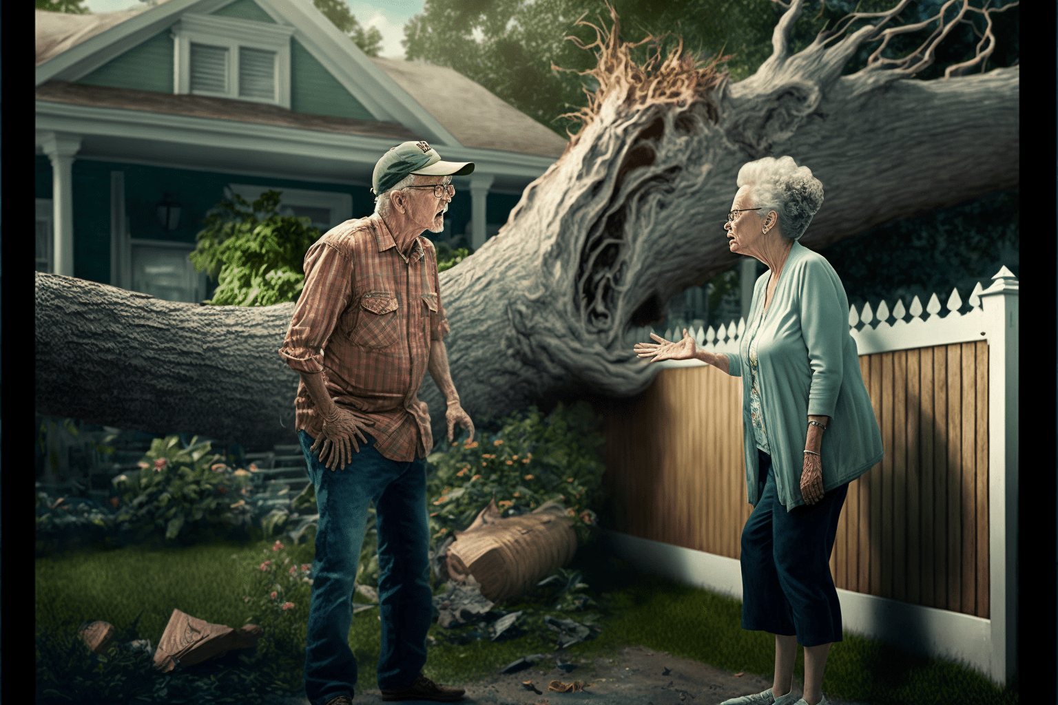 Who Pays for Fallen Tree Removal? - Neighbor Cut Down My Tree