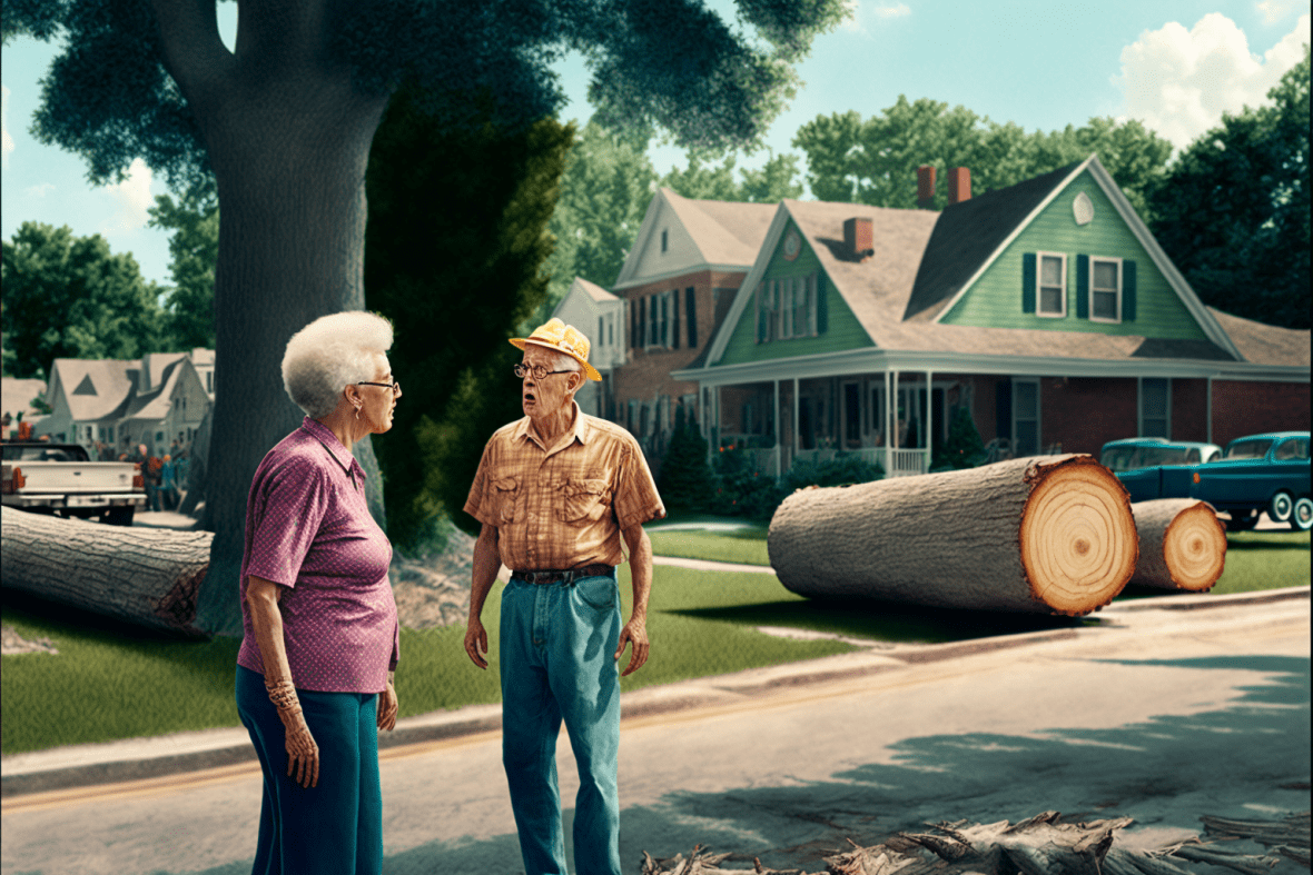 Cutting Down Trees Without Permission in 2023 Neighbor Cut Down My Tree